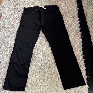 Levi's Men's Classic Black Straight Jeans